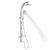 Pulse ShowerSpas - Shower Systems - 1017-S - Chrome