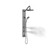 Pulse ShowerSpas - Aloha Shower System - 1021-SSB - Brushed Stainless Steel