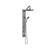 Pulse ShowerSpas - Aloha Shower System - 1021-SSB - Brushed Stainless Steel