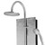 Pulse ShowerSpas - Vaquero ShowerSpa - 1027 - Brushed Nickel