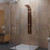 Pulse ShowerSpas - Santa Cruz ShowerSpa - 1033 - Brushed Bronze Stainless Steel