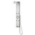 Pulse ShowerSpas - Monterey ShowerSpa - 1042-SSB - Brushed Stainless Steel