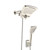 Pulse ShowerSpas - PowerShot Shower System - 1056-BN - Brushed Nickel