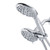 Pulse ShowerSpas - Fusion Shower Combo - 1057-CH - Chrome