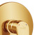 Pulse ShowerSpas - Tru-Temp Pressure Balance 1/2" Rough-In Valve with Brushed Gold Trim Kit - 3001-RIV-PB-BG - Brushed Gold