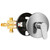 Pulse ShowerSpas - Tru-Temp 1/2" Rough-In Valve - Pressure Balance-Chrome Trim Kit - 3001-RIV-PB-CH - Chrome