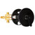 Pulse ShowerSpas - Tru-Temp 1/2" Rough-In Valve - Pressure Balance-Matte Black Trim Kit - 3001-RIV-PB-MB - Matte Black