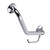 Pulse ShowerSpas - ErgoAngleBar Stainless Steel Polished - 4007-SSP - Polished Stainless Steel