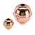 Good Directions - Copper Large Weathervane 2" & 4" Spacer Ball Set, Decorative Globes - 0303P-304P