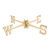 Good Directions - Brass Extra-Large 22" Weathervane Directionals - 0302PL