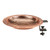 Good Directions - Pure Copper 13.5" Deck Mount Bird Bath - BBD