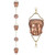Good Directions - Buddha Pure Copper 8.5 ft. Rain Chain - 474P-8