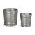 Good Directions - Unique Medium Riveted Zinc Planter Set of 2 for Outdoor or Indoor Use, Garden, Deck, and Patio - P912Z