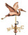 Good Directions - Blue Heron Garden Weathervane - Pure Copper w/ Garden Pole - 8805PG