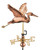 Good Directions - Blue Heron Cottage Weathervane - Pure Copper w/ Roof Mount - 8805PR