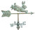 Good Directions - Rabbit Garden Weathervane - Blue Verde Copper w/ Garden Pole - 809V1G