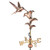 Good Directions - Hummingbird Cottage Weathervane - Pure Copper w/ Roof Mount - 8807PR