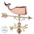 Good Directions - Save the Whales Weathervane - Pure Copper - 1976P