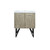 Lexora -  Lancy 30" Rustic Acacia Bathroom Vanity - White Quartz Top -  White Square Sink - LLC30SKSOS000