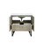 Lexora -  Lancy 36" Rustic Acacia Bathroom Vanity - White Quartz Top -  White Square Sink - LLC36SKSOS000