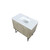 Lexora -  Lancy 36" Rustic Acacia Bathroom Vanity - White Quartz Top -  White Square Sink - LLC36SKSOS000