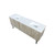 Lexora -  Lancy 80" Rustic Acacia Double Bathroom Vanity - White Quartz Top -  White Square Sinks - LLC80DKSOS000