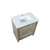 Lexora -  Lafarre 30" Rustic Acacia Bathroom Vanity - White Quartz Top -  White Square Sink - LLF30SKSOS000