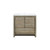Lexora -  Lafarre 36" Rustic Acacia Bathroom Vanity - White Quartz Top -  White Square Sink - LLF36SKSOS000