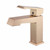 Lexora -  Scopi 60" Rustic Acacia Double Bathroom Vanity - Acrylic Composite Top with Integrated Sinks -  Labaro Rose Gold Faucet Set - LSC60DRAOS000FRG