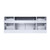 Lexora -  Geneva 48" Glossy White Single Vanity - no Top  48" LED Mirror - LG192248DM00LM48
