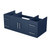 Lexora -  Geneva 48" Navy Blue Vanity Cabinet Only - LG192248DE00000