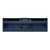 Lexora -  Geneva 60" Navy Blue Double Vanity - no Top  60" LED Mirror - LG192260DE00LM60