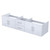 Lexora -  Geneva 80" Glossy White Vanity Cabinet Only - LG192280DM00000