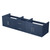 Lexora -  Geneva 80" Navy Blue Vanity Cabinet Only - LG192280DE00000