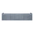 Lexora -  Geneva 84" Dark Grey Vanity Cabinet Only - LG192284DB00000