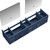 Lexora -  Geneva 84" Navy Blue Double Vanity - no Top  36" LED Mirrors - LG192284DE00LM36