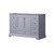 Lexora -  Dukes 48" Dark Grey Vanity Cabinet Only - LD342248SB00000