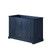 Lexora -  Dukes 48" Navy Blue Vanity Cabinet Only - LD342248SE00000