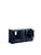 Lexora -  Dukes 60" Navy Blue Double Vanity - White Carrara Marble Top - White Square Sinks  no Mirror - LD342260DEDS000