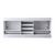 Lexora -  Dukes 80" White Double Vanity - no Top  30" Mirrors - LD342280DA00M30