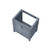 Lexora -  Jacques 30" Dark Grey Vanity Cabinet Only - LJ342230SB00000