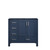 Lexora -  Jacques 36" Navy Blue Vanity Cabinet Only - Right Version - LJ342236SE00000-R