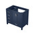 Lexora -  Jacques 36" Navy Blue Vanity Cabinet Only - Right Version - LJ342236SE00000-R