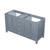 Lexora -  Jacques 60" Dark Grey Vanity Cabinet Only - LJ342260DB00000
