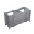 Lexora -  Jacques 60" Distressed Grey Vanity Cabinet Only - LJ342260DD00000