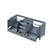 Lexora -  Jacques 80" Dark Grey Vanity Cabinet Only - LJ342280DB00000