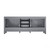 Lexora -  Jacques 80" Distressed Grey Vanity Cabinet Only - LJ342280DD00000