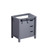 Lexora -  Marsyas 30" Dark Grey Vanity Cabinet Only - LM342230SB00000