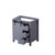 Lexora -  Marsyas 30" Dark Grey Vanity Cabinet Only - LM342230SB00000
