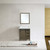 Lexora -  Marsyas 30" Rustic Brown Single Vanity - White Quartz Top - White Square Sink  28" Mirror - LM342230SKCSM28